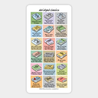 abridged classics (composite) Sticker